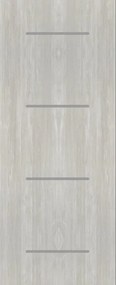 Pannello per porta d'ingresso P127 pellicolato pvc avorio L 92 x H 210.5 cm, Sp 12 mm apertura reversibile