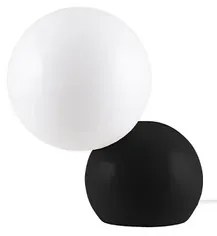 Ripley Applique da Parete/Lampada da Tavolo Black - Globen Lighting