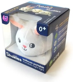 PABOBO - Animaletto luminoso SHAKIES coniglio 2xCR32