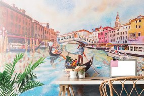 Carta da parati – Gondola veneziana