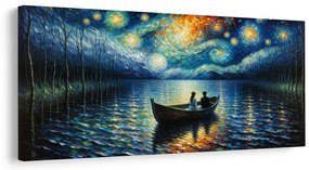 Quadro su tela – Calma serale sulla superficie
