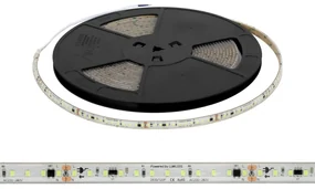 Striscia LED 220V 16W/m chip Lumileds Dimmerabile IP67 10m GIALLO Colore Giallo
