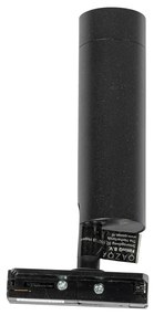 Faretto moderno nero per sistema a binario monofase da 35 mm - Iconic Jeana Luxe