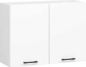 Cucina Lineare 180 Cm Moderna Componibile Bianco Opaco Emma V1