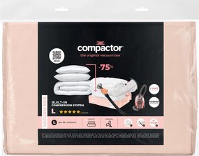 Organizer per sottoletto sottovuoto in plastica 65x45x15,5 cm Pink Edition – Compactor