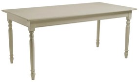 Tavolo legno shabby grigio rettangolare cm 80 x 160 x h 78