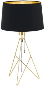 Eglo 39179 - Lampada da tavolo CAMPORALE 1xE27/60W/230V
