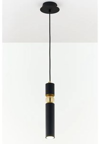 Jupiter 2003 - Lampadario a sospensione con filo ALAS 1xGU10/10W/230V nero/oro