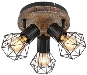 Globo 54017W-3 - Luce Spot PRISKA 3xE27/60W/230V