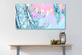 Quadro su tela – Connessione astratta degli alberi