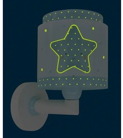 Dalber 76019T - Applique per bambini BABY DREAMS 1xE27/15W/230V blu