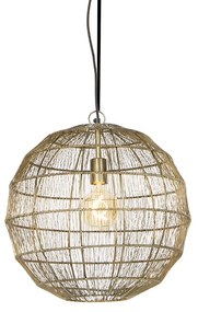 Lampada a sospensione moderna in ottone 42 cm - Bolti