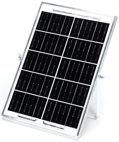 Aigostar - Lampada LED solare LED/70W/12V 6000 mAh 6500K diametro 20,5 cm