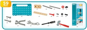 Brio Builder - Banco da lavoro, 59 pz