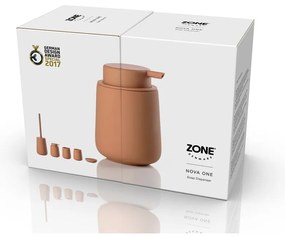 Dispenser di sapone in gres arancione 250 ml Nova One - Zone