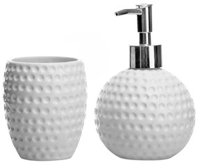 Set di accessori da bagno bianchi - Casa Selección