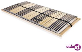 vidaXL Rete a Doghe 7 Zone con 42 Doghe 100x200 cm
