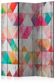 Paravento Rainbow Triangles [Room Dividers]