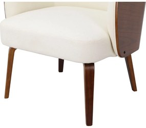 Poltrona bianca Haruko - Støraa