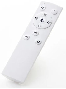 Brilliant - Plafoniera LED dimmerabile AYDIN LED/34W/230V nera + telecomando