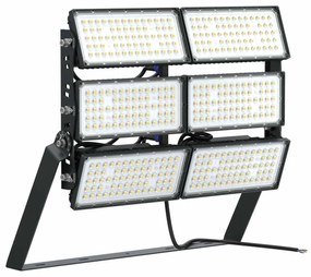 Faro Modulare LED 1.200W IP66 167lm/W No Flickering con driver Philips Colore Bianco Naturale 4.000K