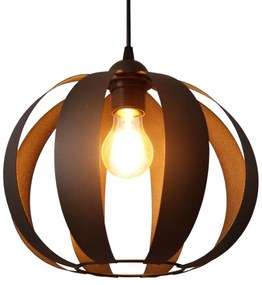 Lampadario a sospensione con filo NEWTON 1xE27/15W/230V nero