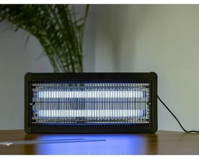 Trappola elettrica per insetti 2x15W/230V, copertura 120 m²