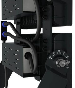 Faro Modulare LED 400W IP66, 167lm/W, No Flickering con driver Philips Colore Bianco Naturale 4.000K, Scegli l'angolo di illuminazione Asimmetrica 50°, Scegli le staffe dei moduli Fisse
