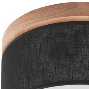 Brilagi - LED Plafoniera BELLADONNA 1xE27/15W/230V nero/quercia