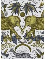 Clarke & Clarke Carta da parati Zambezi - Gold
