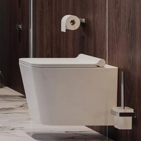 OMNIRES BOSTONDEBP - Sedile del water SoftClose BOSTON duroplast/bianco lucido