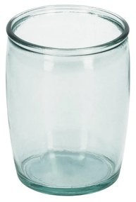 Kave Home - Portaspazzolino Trella transparente in vetro 100% riciclato