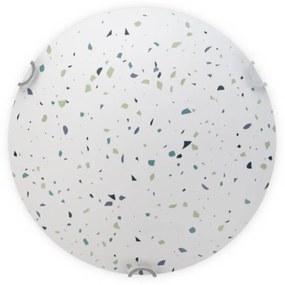 Plafoniera moderno Terrazzo Ø 50 cm bianco IP20, 3XE27