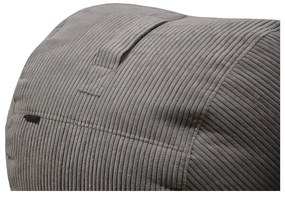 Pouf a sacco per bambini verde con rivestimento in velluto a coste Roll 80 – SLOWDOWN