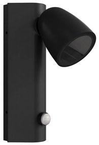 Applique da Esterno GU10 IP65 con Sensore Movimento AXIS - Nera