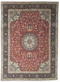 Tabriz Tappeto 300 x 410 Rosso (Iran) Annodato A Mano