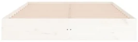 Giroletto bianco in legno massello 140x200 cm