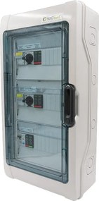 Quadro elettrico preassemblato cablato per fotovoltaico UBM2102L IP65 2 stringhe