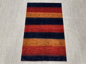 Loribaft Tappeto 130x80 Rosso (Iran) Annodato A Mano