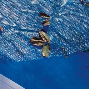 Copertura termica per piscina tondo GRE CPR550 in polietilene blu Ø 550 cm