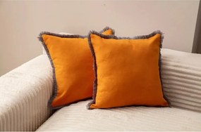 Federe decorative in set 2 pz 43x43 cm Sacakli – Mioli Decor