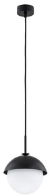 Argon 8295 - Lampadario a sospensione con filo CAPPELLO 1xE27/15W/230V nero