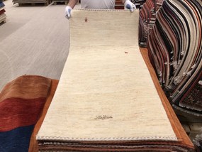 Gashguli Tappeto persiano 140x70 Beige (Iran) Annodato A Mano