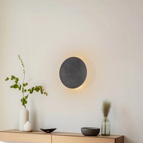 TK Lighting Lunia New applique, nero, Ø 20 cm