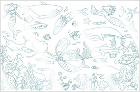 Pagine da colorare Mermaid - Meri Meri