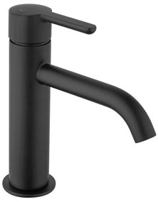 Rubinetto per lavabo a canna media Baleno nero spazzolato opaco JACUZZI RUBINETTERIA