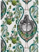 Clarke & Clarke Carta da parati Silverback - Nude