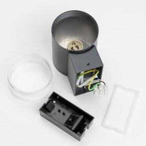 Brilagi - LED RGBW Applique da esterno MATERA 1xGU10/6W/230V antracite IP54