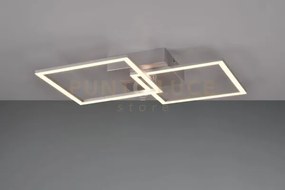 Trail plafoniera/applique led 20w 2500lm, 4000k alluminio orientabi...