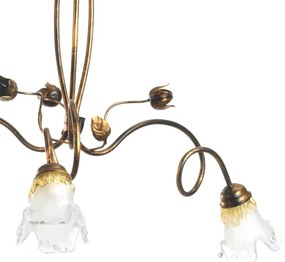 ONLI - Lampadario a sospensione con catena ARIANNA 3xE14/6W/230V